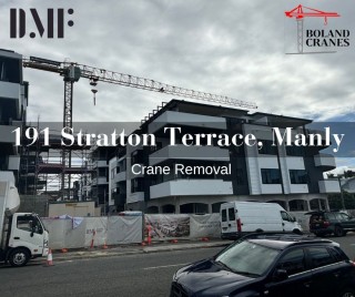 Crane Removal at 191 Stratton Tce